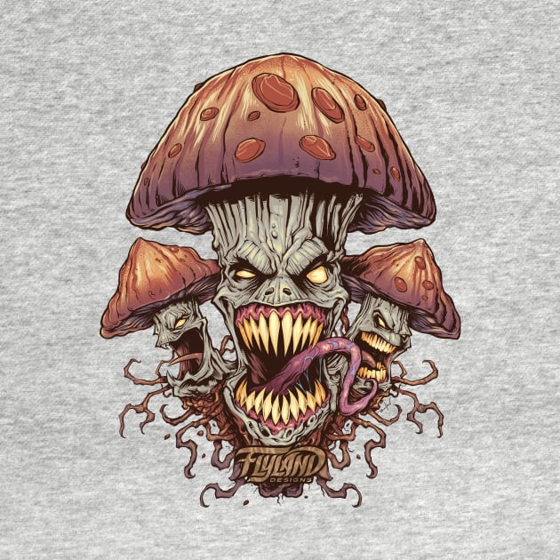 Evil Mushroom by FlylandDesigns